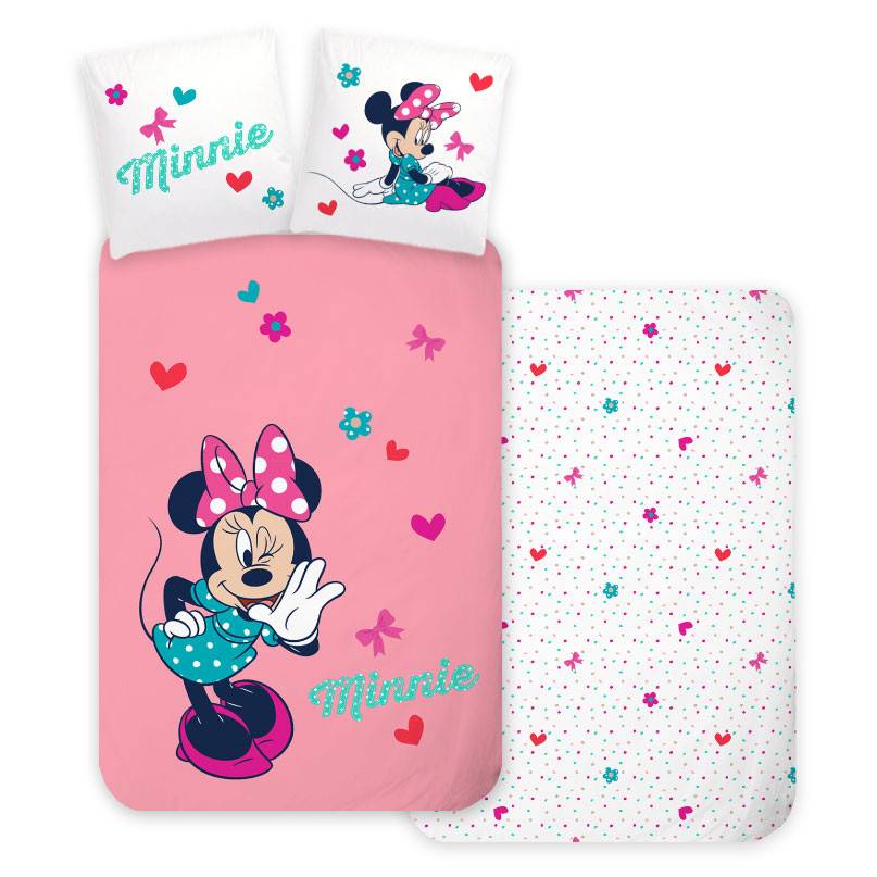 Disney Mimmi Pigg Whisper barnsängkläder 100×135 cm, 40×60 cm