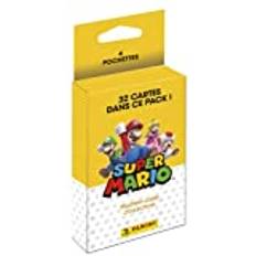 Panini Super Mario Trading Cards - blister med 4 fickor