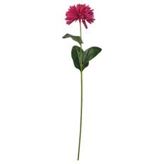 SMYCKA konstgjord blomma, inom-/utomhus Krysantemum/mörkrosa, 55 cm