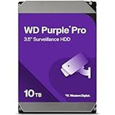 Western Digital 10 TB WD Purple Pro, hårddisk för smart video, med AllFrame-teknik