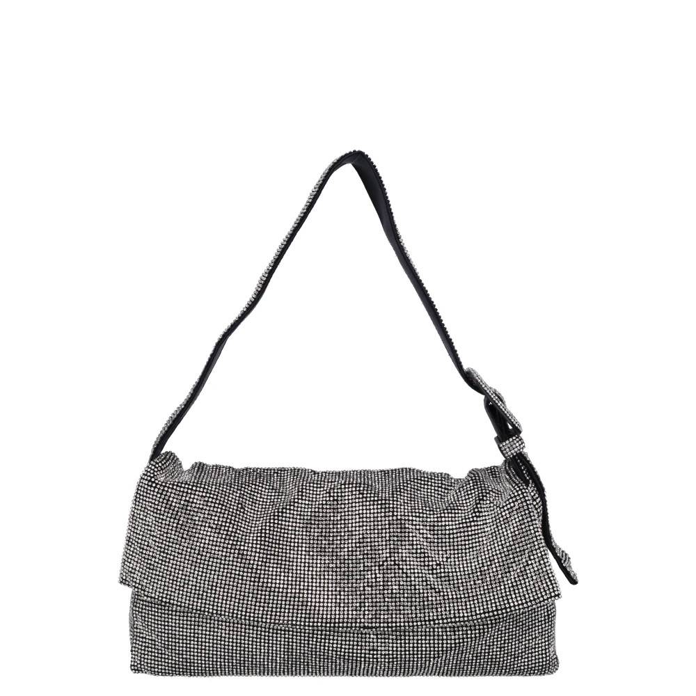 Benedetta Bruzziches Vitty Bag - Tasker - Dame - Grå - ONE SIZE - Uld
