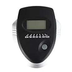 Fitness Bike Speedometer, cykelhastighetsmätare för trådlös dator, cykelhastighetsmätare med LED-display, trådlös cykeldator, vattentät, multifunktionell cykeldometer