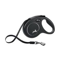 Flexi Classic Hundesnor - Bred - M - 5m - 25kg