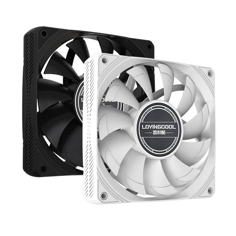 Lovingcool New Style DC 12V Air Cooler Fan Non-Luminous Gaming PC Case Cooling Plastic Heatsink Affordable
