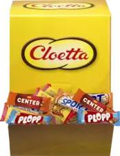 Cloetta automat enkla stycksaker choklad