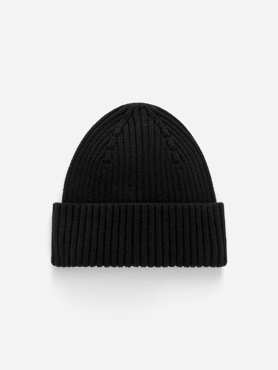ARKET Rib-Knitted Beanie -Black, 62/68