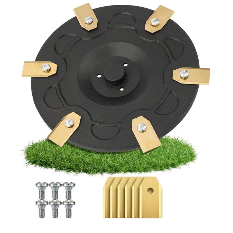 ABIY For Segway Robotic Lawnmower Compatible For Navimow I105E Cutting Disc Set Knife Plate+ 12 Blades For Models I108E& I110N