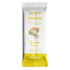 Fransk Nougat Citron Vit Choklad 20g