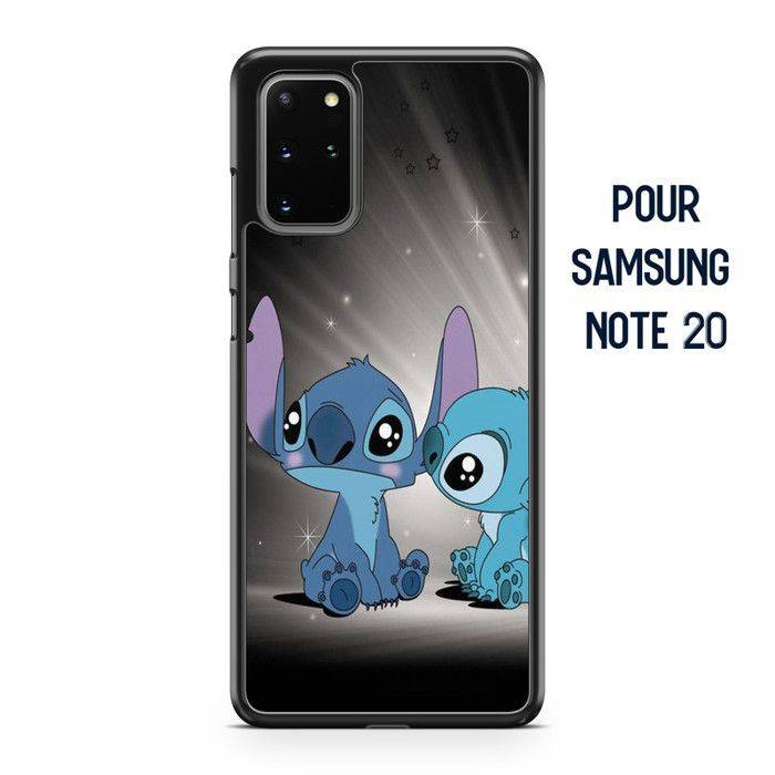 Telefonfodral - GALET FODRAL - Samsung Galaxy Note 20 - Disney Design - Halvstyvt - Svart