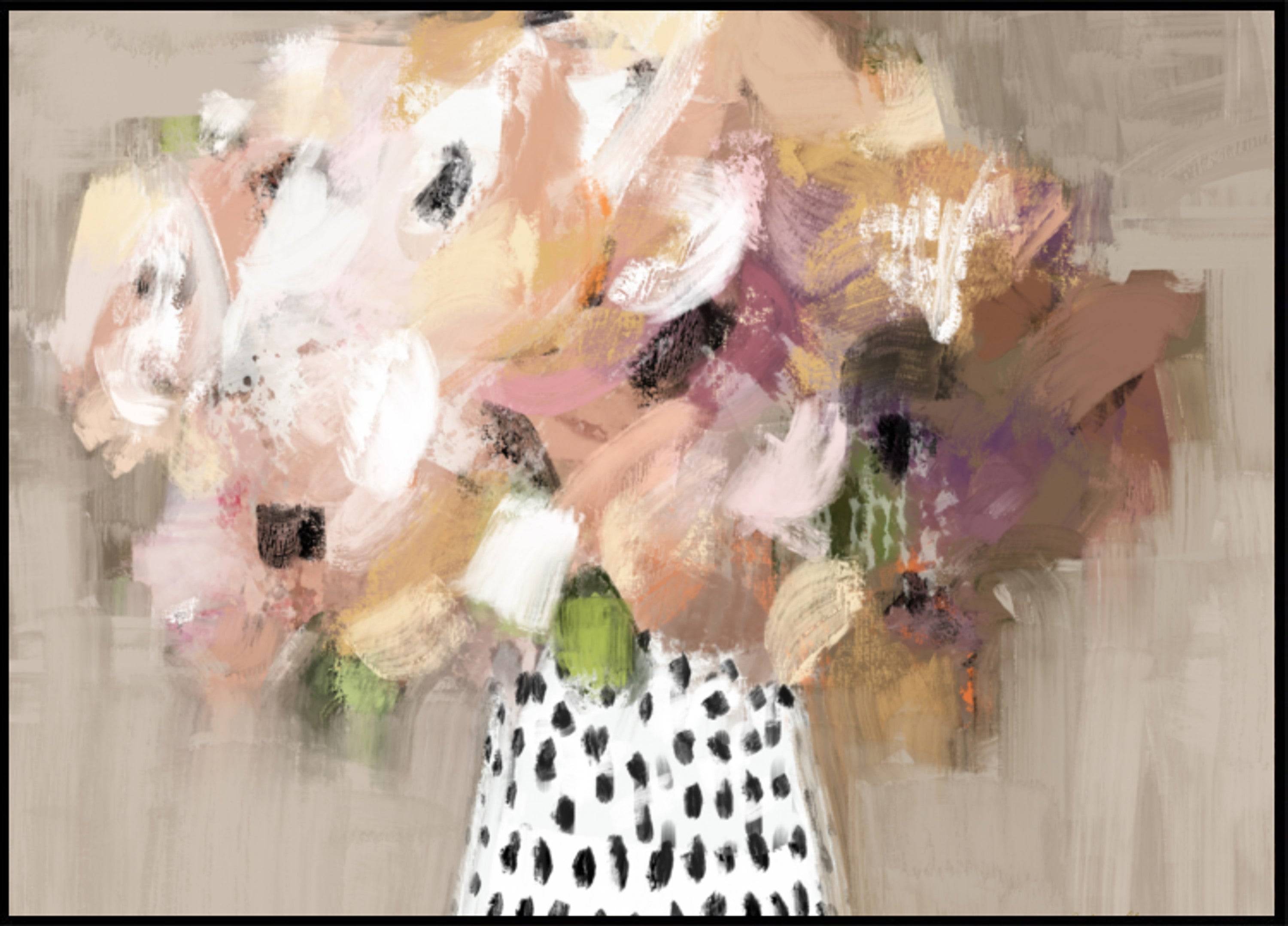 Abstract Flower Bouquet (50x70) - Plakater > Osorterade verk, BD