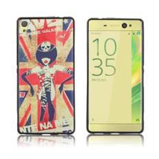 Sony Xperia XA Ultra beskyttende siliconecover - Pige og Union Jack