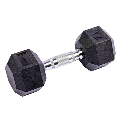 LOEFT Hexagon Dumbbells 7 kg