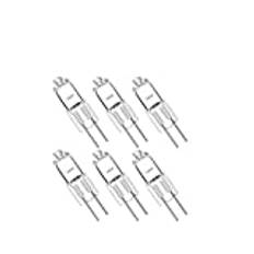 Msuidie 10 st G4 halogenlampa 12V 5W 10W 20W 35W 50W G4 halogenlampa JC dubbelstift LED-ljus Varmvitt utbytes LED-ljus,Effekt: 5W,8 st