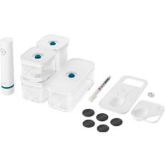 ZWILLING Save Cube La Mer Starter 9 Piece Set Box SM Vacuum Pump Sealed Heat Resistant Glass Storage Container Pack Japanese Fresh Save Fresh &