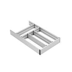 Besticklåda Beslag Design Flex Basic Aluminium, D: 523 mm