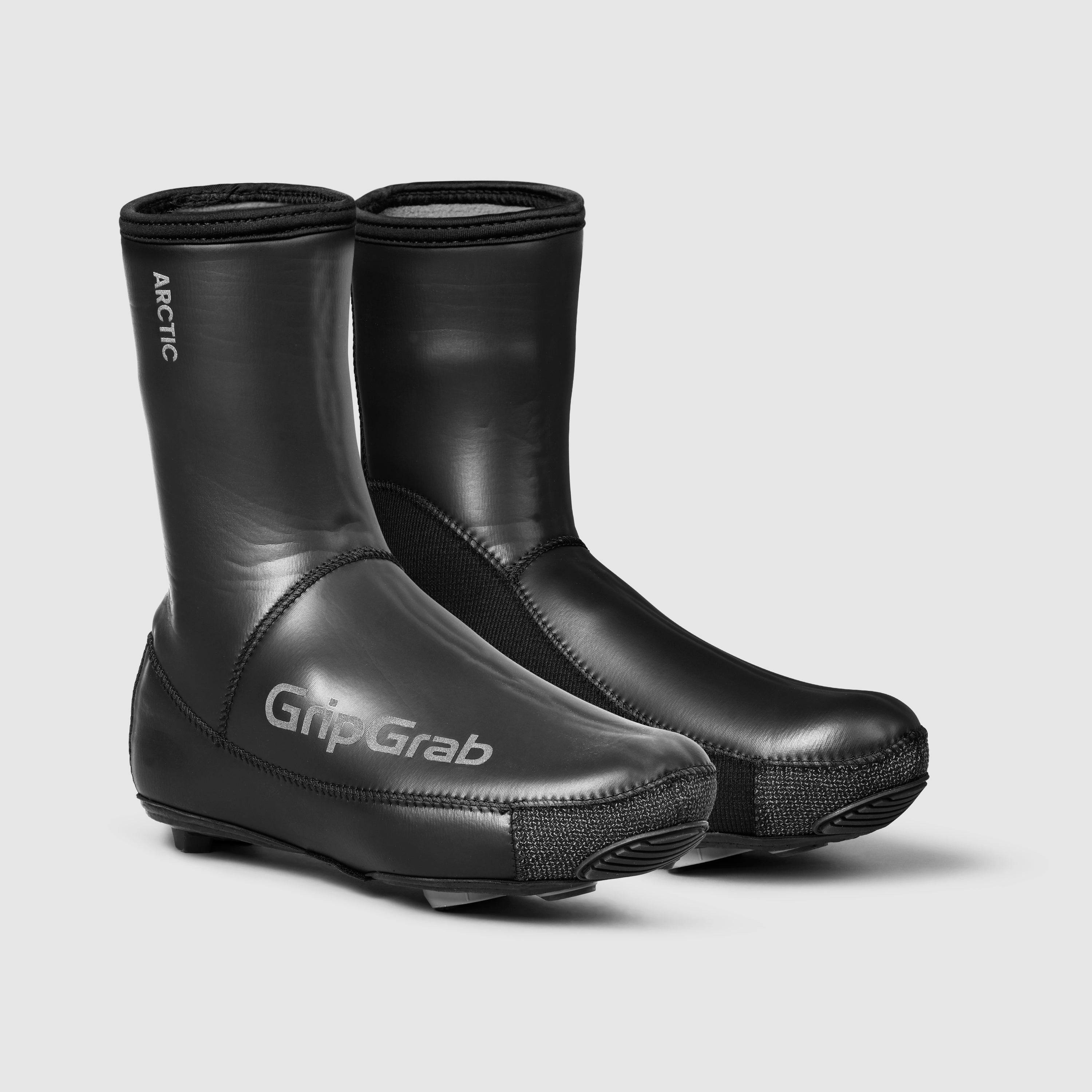 Arctic 2 Waterproof Deep Winter Road Shoe Covers - Black / L (42-43)