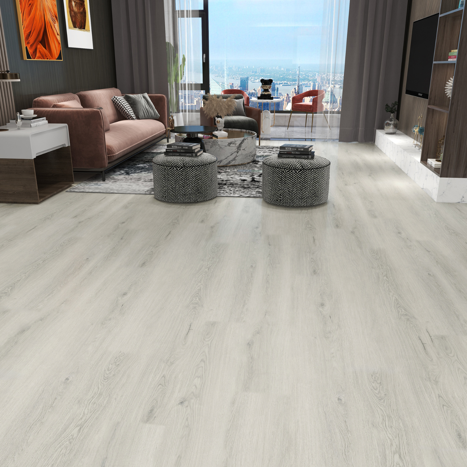 Vinyl Klikgulv | 150cm | Nordic Light Oak