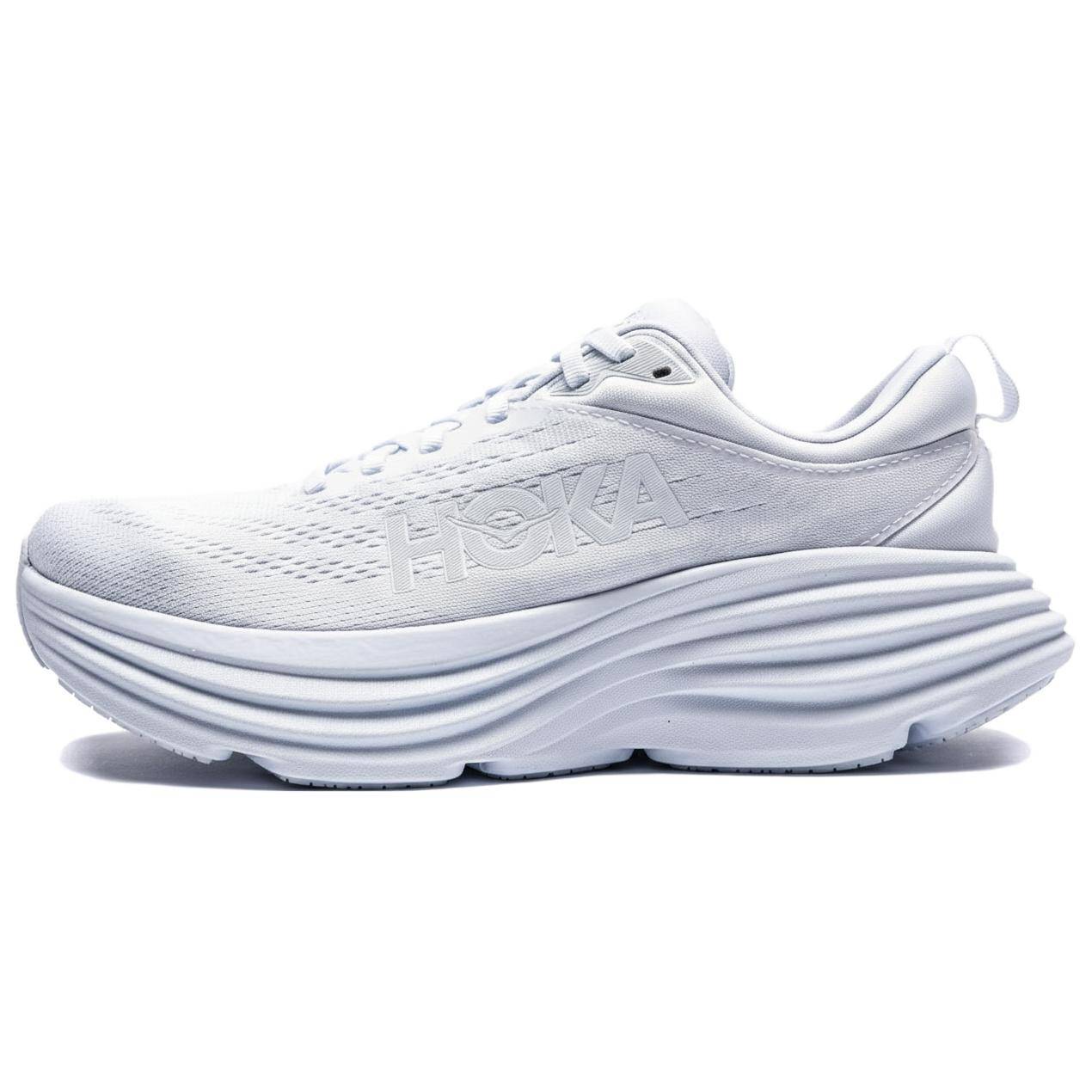 HOKA ONE ONE Bondi 8 Triple White Dam 1127952-WWH cm