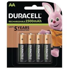 Duracell Rechargeable NimH Stay Charged AA/HR6 2500mAh - 4 stuks
