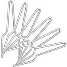 6 pyrografi lödtrådsspets högimpedans metall vedeldad lödtrådssats justerbar mini snidad värmesvetsbeslag