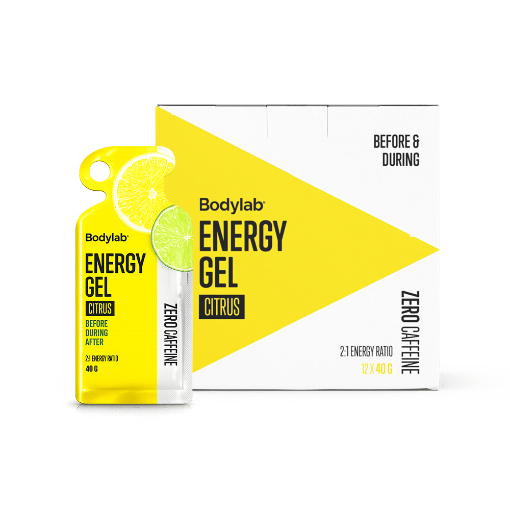 Energy Gel (12 x 40 g) - Citrus (zero caffeine)