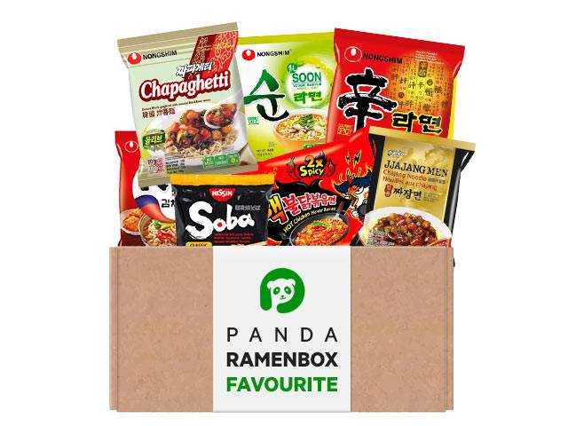 Panda RamenBox Favourite – Op til 8 Bedst Sælgende Ramen Kit