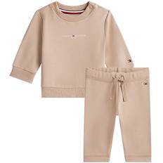 Tommy Hilfiger Sweatset - Mini Corp - Maltad mjölk - Tommy Hilfiger - 74 - Sweatset