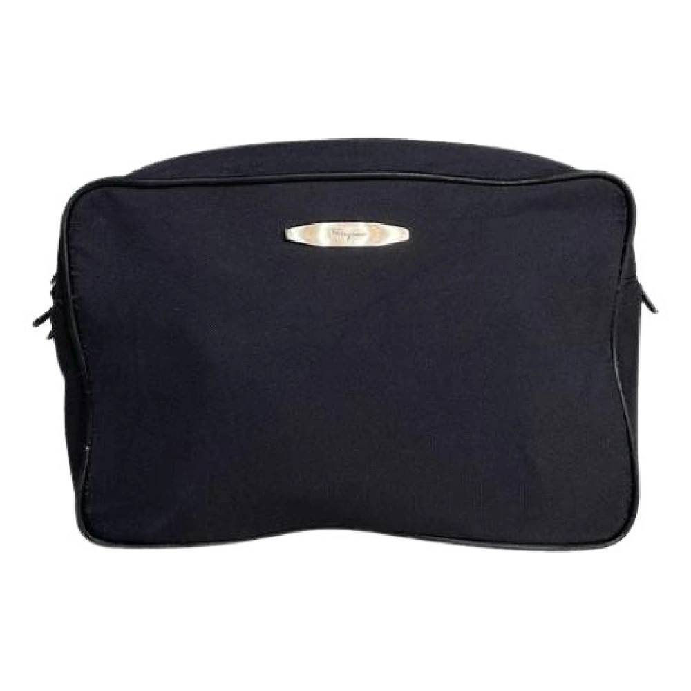 Salvatore Ferragamo Pre-owned - Pre-owned Polyester Clutch Vintage - unisex - ONE Size - Polyester