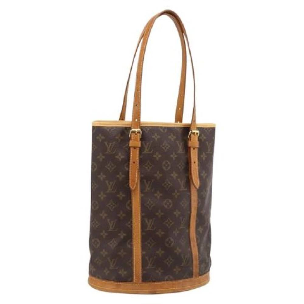 Louis Vuitton Vintage Pre-owned Vintage Monogram Canvas Skuldertaske - Vintage - Dame - Brun - ONE SIZE - Uld