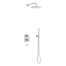 Inbyggnad Damixa Silhouet HS 1 Steel Takduschspaket