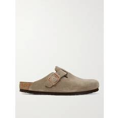 Birkenstock - Boston Suede Clogs - Men - Brown - EU 45