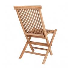 Teak havestol - sammenklappelige