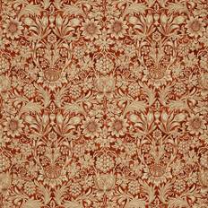 William Morris tyg Sunflower Velvet Saffron/Vellum