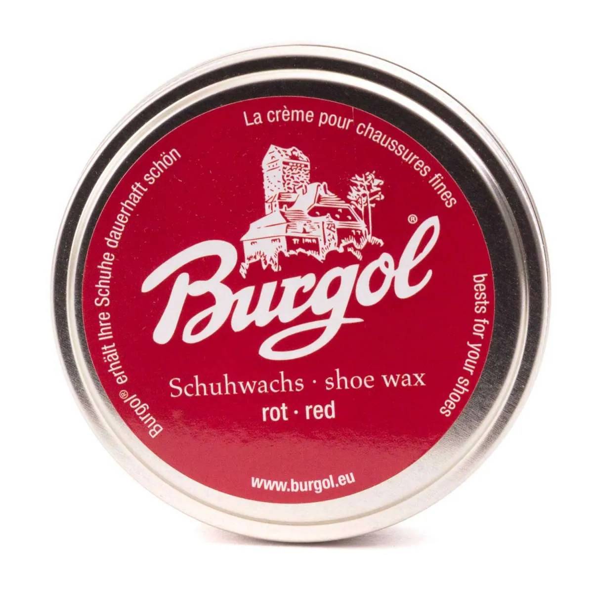 Skopolish voks 100ml - Burgol Rød