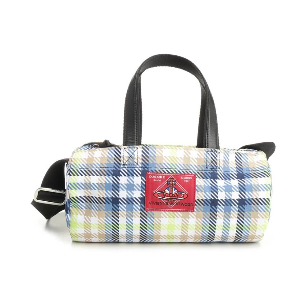 Vivienne Westwood Tartan Crossbody Taske - Tasker - Dame - Flerfarvet - ONE SIZE - Uld