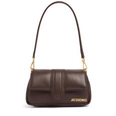 Le Petit Bambimou Leather Shoulder Bag - Brown - 01