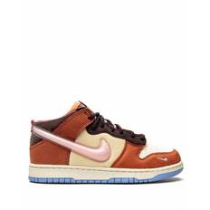 Nike - x Social Status Dunk Mid Chocolate Milk sneakers - unisex - läder/mocka/gummi/Tyg - 11.5 - Neutral