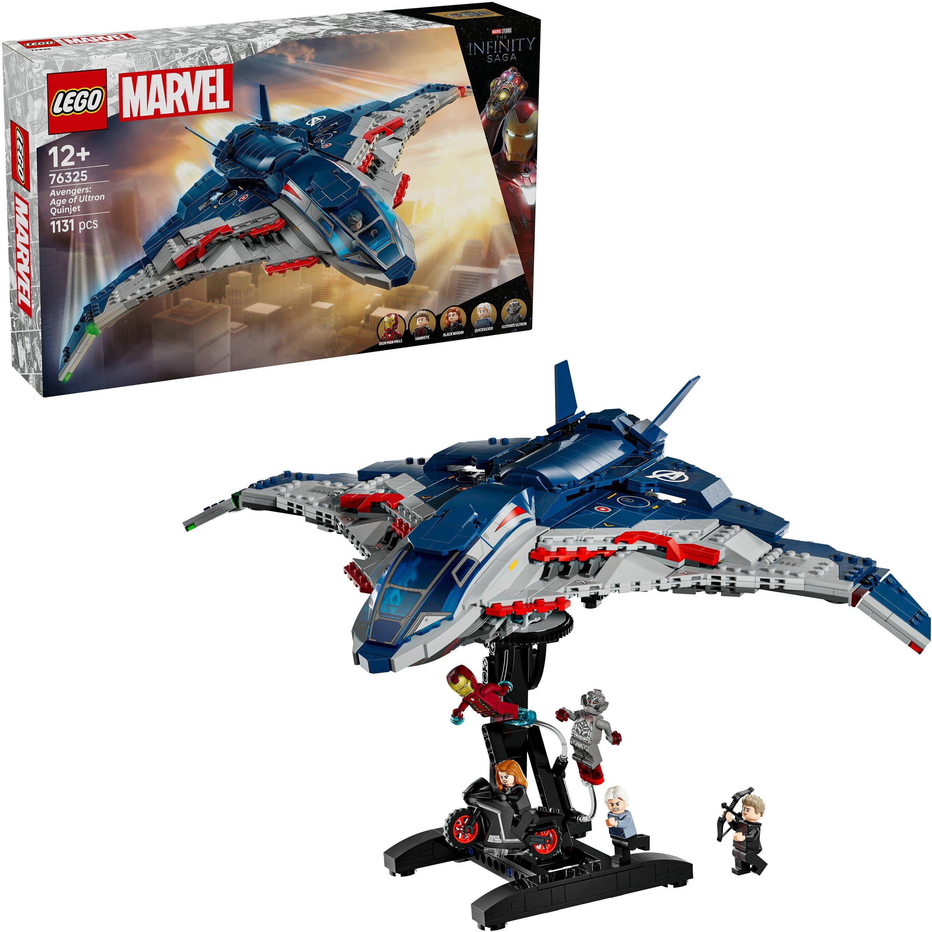 Lego Lego® Marvel 76325 Avengers: Age Of Ultron Quinjet Kids’ Building Kit 76325