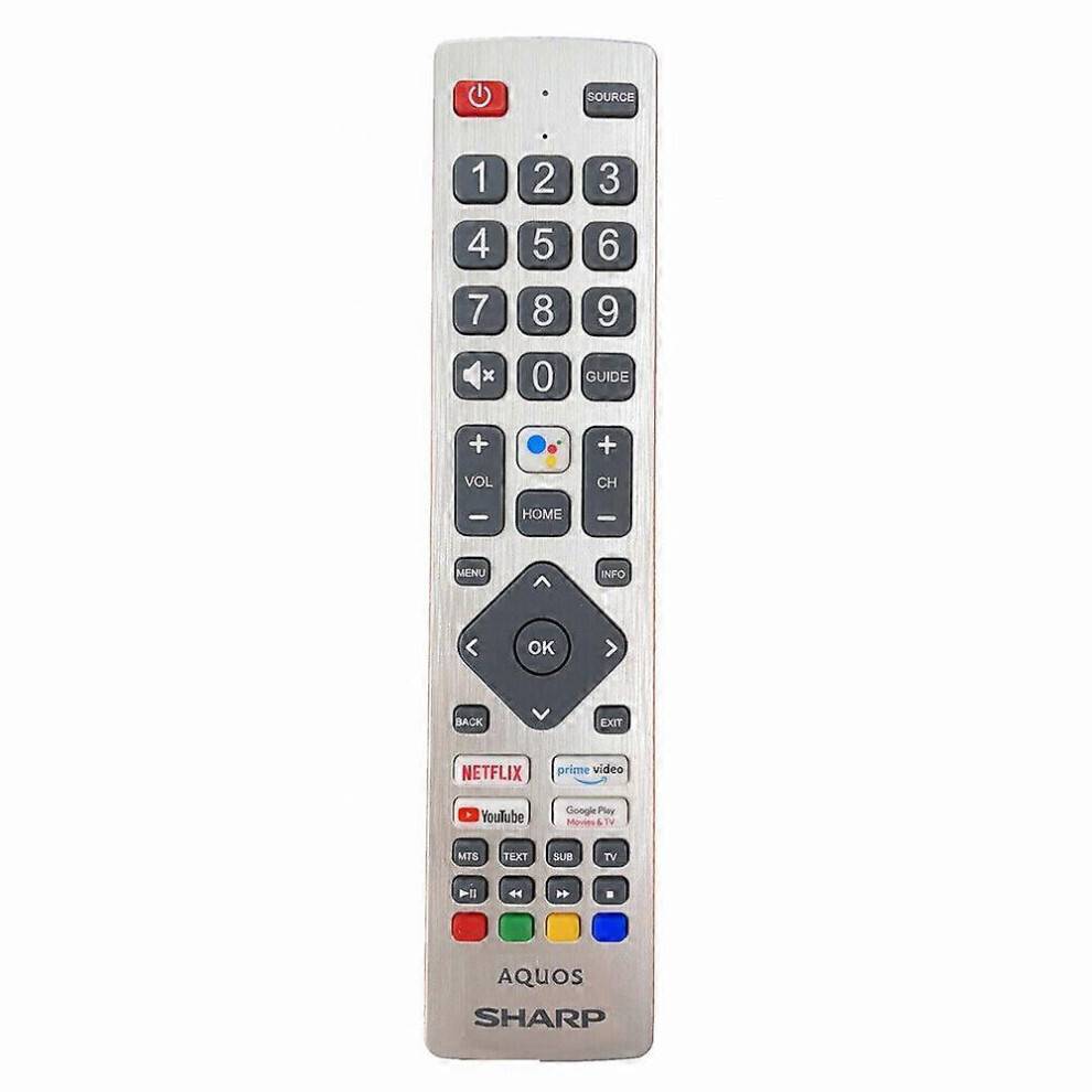 SHW/RMC/0133 Kompatibel med Sharp Aquos Voice TV-fjärrkontroll 40BL2EA 2020