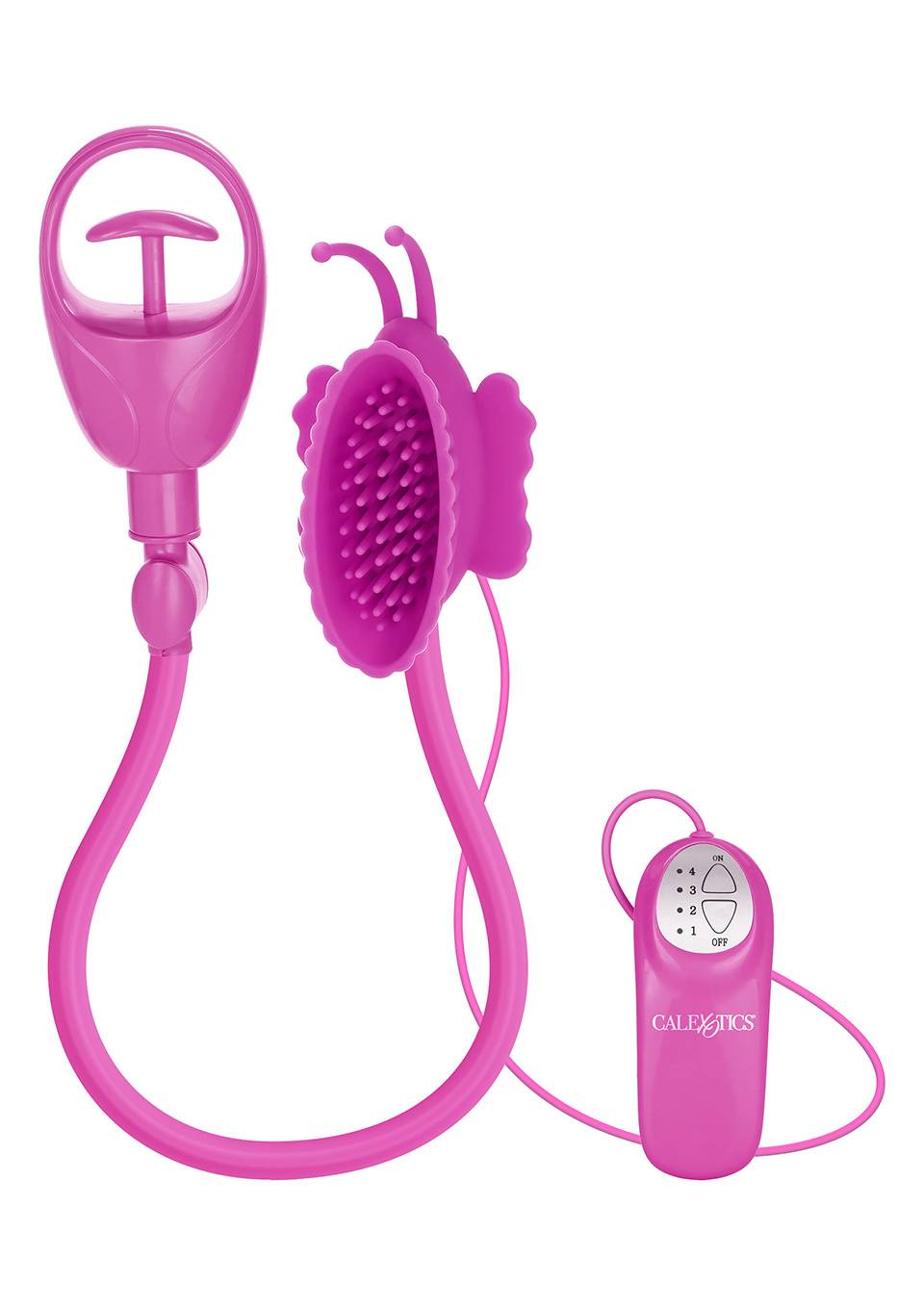 BUTTERFLY CLITORAL PUMP PINK