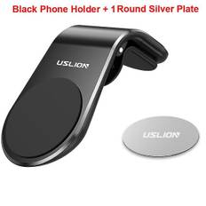 Uslion Easy Air Vent Mount Holder Bil Universal Mobiltelefon Holder Support Magnetisk Adsorption Bil Telefon Mount Stand Til Iphone