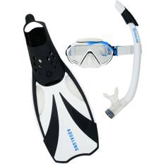 Aqua Lung Snorkelset - Adult - Compass - Black/White - Aqua Lung - L - Large - Snorkel