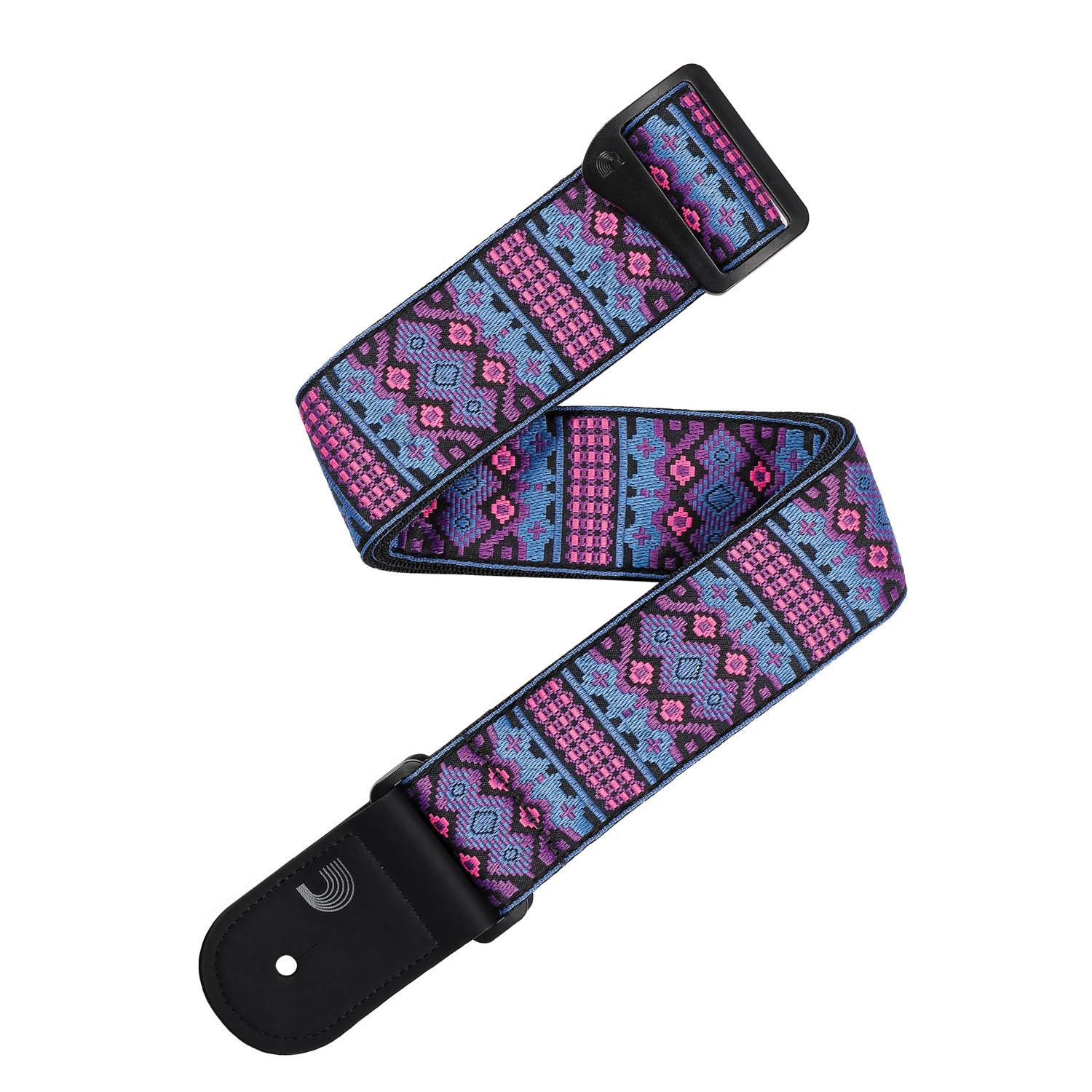 D'Addario 50RW14 Axelband Eco-Comfort Woven 50mm - Aztec