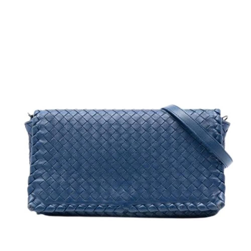 Bottega Veneta Vintage - Pre-owned Vävd Nappa Crossbody Väska Vintage - Dam - ONE Size - Läder