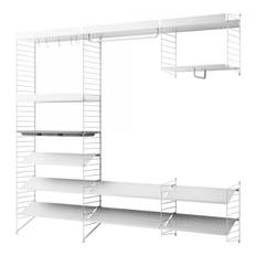 String Stringhylla Hyllsystem No 16 Vit - Hyllkombinationer Vit - String-i-vit