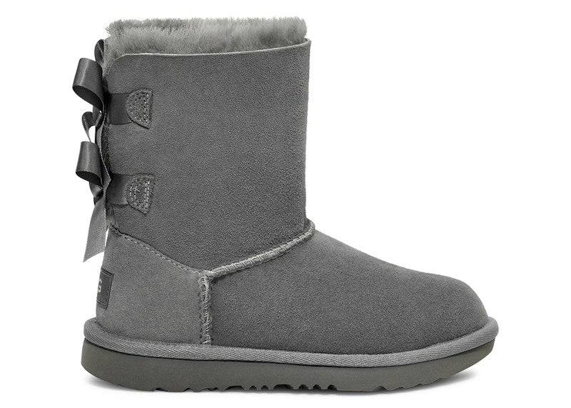 UGG Bailey Bow II Boot Grey (Kids) - 37 / Standard
