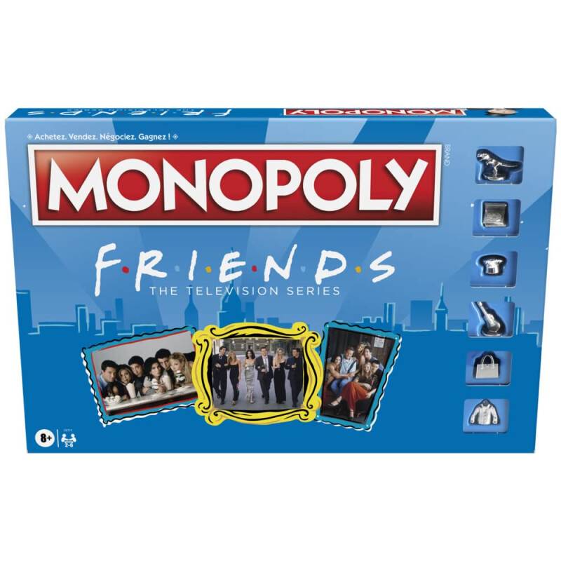 Hasbro Gaming Jeu Monopoly : Édition Friends, la série télé, Jeu de...