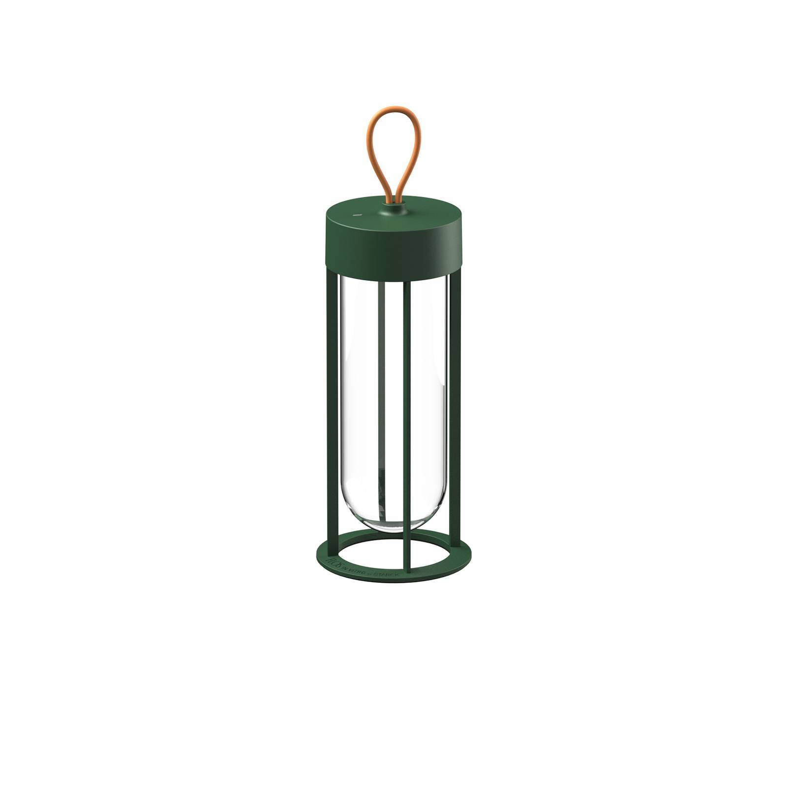 Flos Architectural FLOS In Vitro Unplugged LED-lampe, grøn, 2.700 K Unplugged, dæmpbar, Grøn, Aluminium, Design