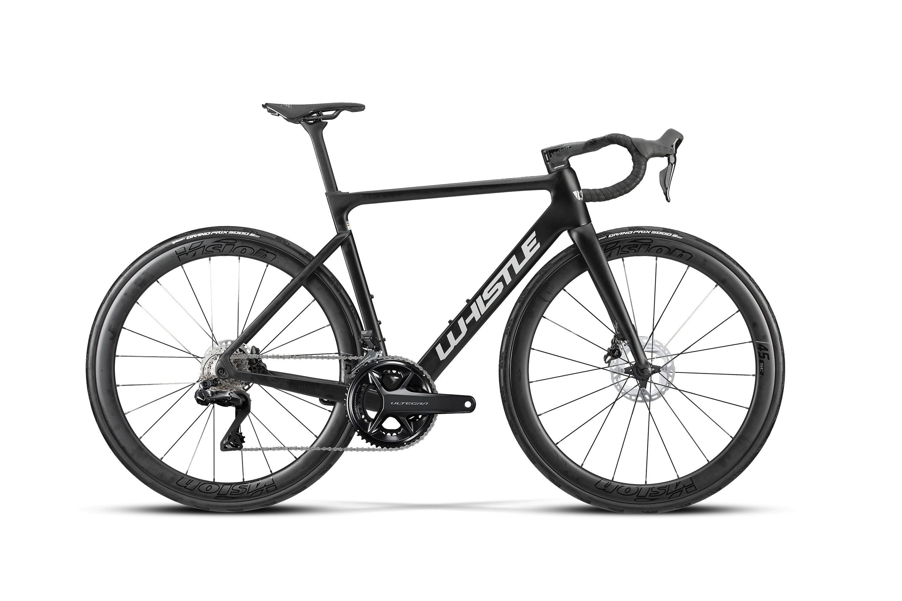 Whistle Vaero 2025 - Shimano Ultegra Di2 2x12sp - FSA SC 45 - 014 / 52 / BLACK MATT (52)