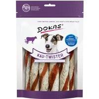 Dokas Twister tuggpinnar - Ekonomipack: Nöthud, ankhjärta & ankbröstfilé 2 x 200 g